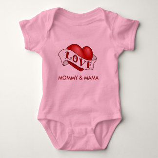 Van mama en mama houden romper