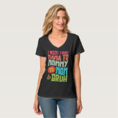 Van mama naar mama naar mama. t-shirt (Voorkant volledig)