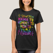 Van mama naar mama. t-shirt (Voorkant)