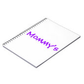 VAN MAMA NOTITIEBOEK (Linkerzijde)