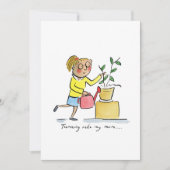Van mama worden kaart (Voorkant)