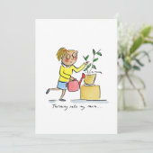 Van mama worden kaart (Staand voorkant)