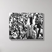 Van Manhattan naar de hemel Canvas Afdruk (Voorkant)