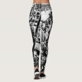 Van Manhattan naar de hemel Leggings (Achterkant)