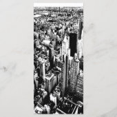 Van Manhattan naar de hemel Menu (Achterkant)