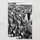 Van Manhattan naar de hemel Menu (Voorkant / Achterkant)