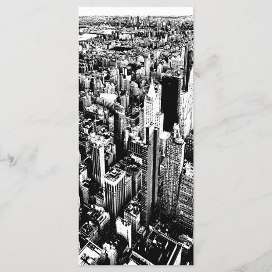 Van Manhattan naar de hemel Menu (Voorkant)