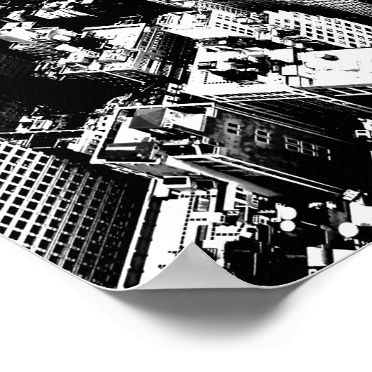 Van Manhattan naar de hemel Poster (Hoek)