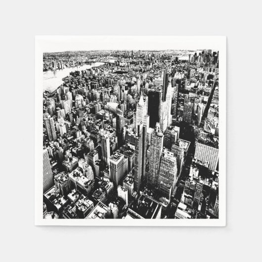 Van Manhattan naar de hemel Servet (Voorkant)