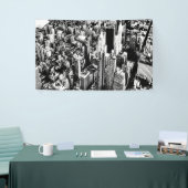 Van Manhattan naar de hemel Spandoek (Beurs)