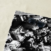 Van Manhattan naar de hemel Strandlaken (In situ)