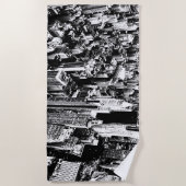 Van Manhattan naar de hemel Strandlaken (Voorkant)