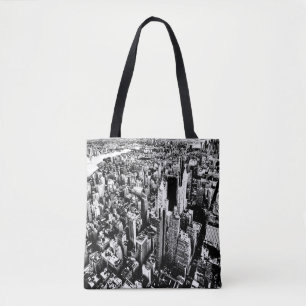 Van Manhattan naar de hemel Tote Bag