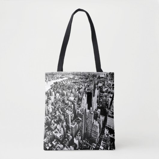 Van Manhattan naar de hemel Tote Bag (Voorkant)
