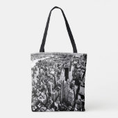 Van Manhattan naar de hemel Tote Bag (Achterkant)