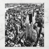 Van Manhattan naar de hemel Wijn Etiket (Enkel label)