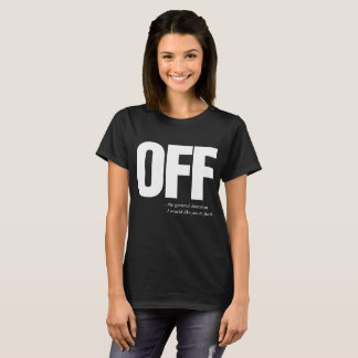 Van Mannen Funny Offente T-Shirts