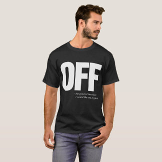 Van Mannen Funny Offente T-Shirts