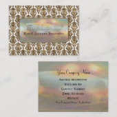 Van Marche Elegant Damask Professional Visitekaartje (Voorkant / Achterkant)
