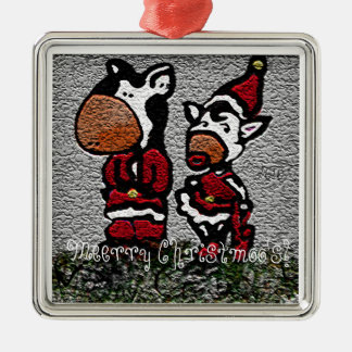 Van Meerry Christmoo. Metalen Ornament