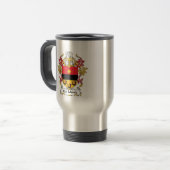 Van Meurs Family Crest Reisbeker (Voorkant links)