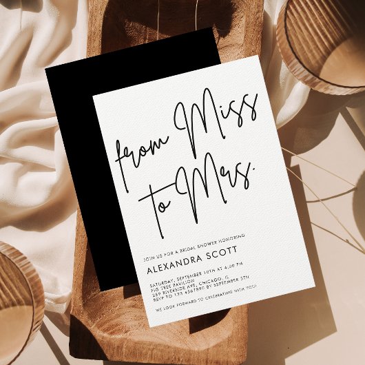 Van mevrouw de Vrijgezellenfeest Kaart