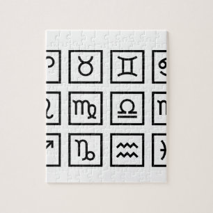 Van mezelf houden Zodiac Puzzle Legpuzzel