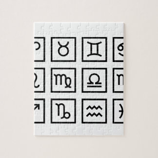 Van mezelf houden Zodiac Puzzle Legpuzzel