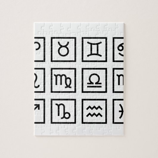 Van mezelf houden Zodiac Puzzle Legpuzzel (Verticaal)
