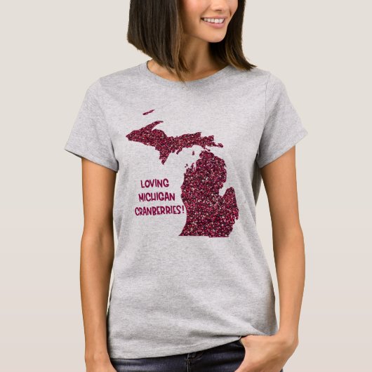 Van Michigan Cranberries T-shirt (Voorkant)