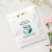 VAN MIJ NAAR OUI | Bruidsfeest  Bedankzakje (Gezegeld)