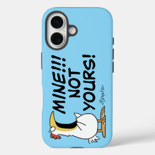 VAN MIJ! NIET VAN JOU! Boynton's kip telefoonhoesj iPhone 16 Hoesje