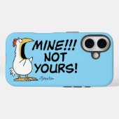 VAN MIJ! NIET VAN JOU! Boynton's kip telefoonhoesj Case-Mate iPhone Case (Achterkant (horizontaal))