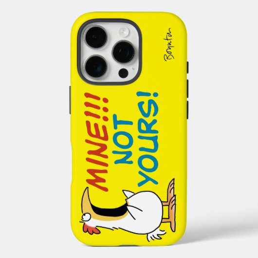 VAN MIJ! NIET VAN JOU! Case-Mate iPhone CASE (Achterkant)
