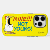 VAN MIJ! NIET VAN JOU! Case-Mate iPhone CASE (Achterkant (horizontaal))