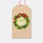  Van mij tot jullie Kerstmis Cadeaulabel (Voorkant)