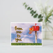 van mij tot u briefkaart (Staand voorkant)