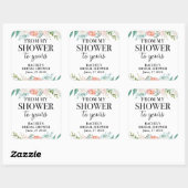 Van mijn bruiloft tot de jouwe bruidsfeest vierkante sticker (Vel)