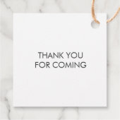 Van mijn douche naar de jouwe, Bruidsshowertag, Kr Bedankjes Labels (Achterkant)