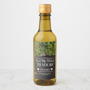 Van Mijn Douche Naar De Jouwe Thuisgemaakte Douche Wijn Etiket