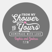 Van mijn douche tot het jouwe krijtbord