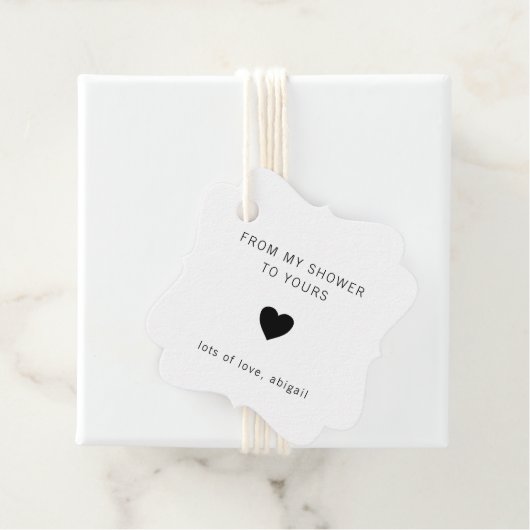 Van mijn douwer tot uw moderne Vrijgezellenfeest Bedankjes Labels (In situ)