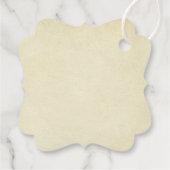 Van mijn douwer tot uw  Vrijgezellenfeest Bedankjes Labels (Achterkant)