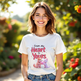 Van mijn hart naar het jouwe Tri-Blend shirt