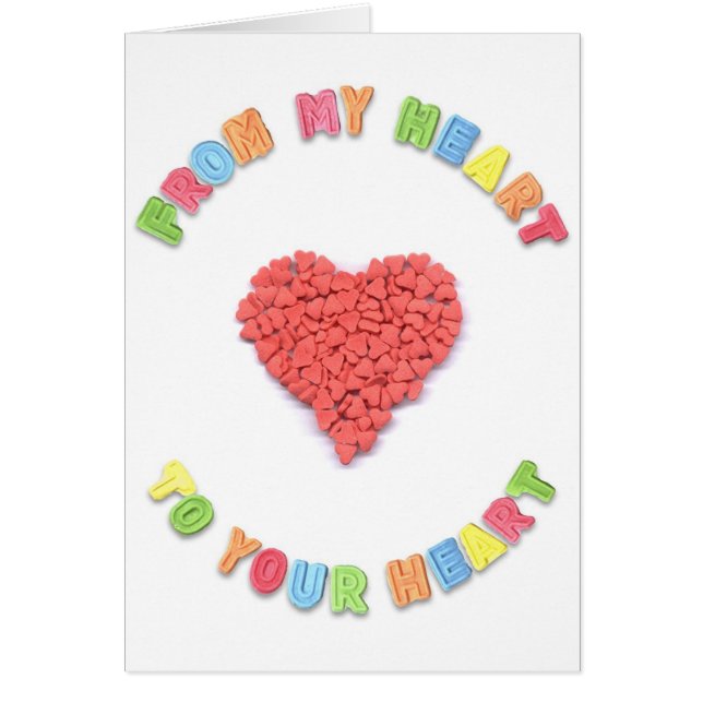 Van mijn hart tot je hart (Voorkant)