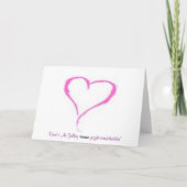 Van mijn huis naar het jouwe - Valentijn Kaart (Achterkant)