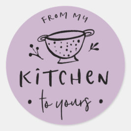 Van mijn keuken naar de jouwe Sticker Label II