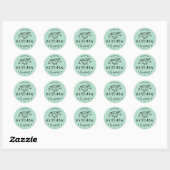 Van mijn keuken naar die van jou Sticker Label II (Vel)