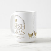 VAN MIJN KIPPEN TOT JE TAFELKIPPENEI KOFFIEMOK (Voorkant links)