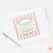 Van mijn kleine keuken Cottage Law Cookie Label (Envelop)